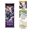 Pôster de anime Genshin Impact da Amazon com moldura de rolo, adequado para decoração de quarto