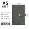 Caderno A5 Personalizado para Negócios, Papelaria com Logo para Pequenos Lotes, Caderno com Fecho para Reunião de Escritório, Multifuncional