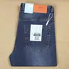 Calça Masculina Jeans Azul Desbotado de Poliéster Algodão Elástico, Fina, de Perna Larga, Reta Larga, Solta, para Primavera e Verão