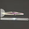 Mercancía del juego Delta, cuchillo de juguete Estrella Fugaz de tamaño grande, navaja plegable Polaris Mercy, artículo de artesanía coleccionable, sin afilar