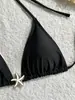 2026 Estilo Nuevo Europeo y Americano Color Sólido para Mujer Conjunto de Tres Piezas Falda Corta Malla Traje de Baño de Comercio Exterior Moda de Playa Bikini Venta Caliente