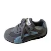 Sapatos de Corrida Infantis Transfronteiriços Primavera e Outono, Tênis para Crianças Pequenas, Sapatos de Treino Alemães para Meninas, Sapatos de Bebê para Meninos com Solado Macio, Modernos