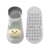 Meias de Chão para Bebê, Meias Antiderrapantes para Crianças Pequenas, Meias de Cano Curto, Meias de Chão de Boneca em Malha, Estilo Fino de Verão