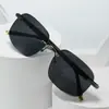 Óculos de sol sem armação com som de agitação, corte moderno, tendência da moda, para homens e mulheres, para dirigir, pescar, proteção UV, óculos de sol atacado