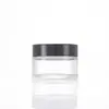 Frasco de Vidro Transparente Selado para Creme Cosmético Frasco de Viagem Sub-frasco Frasco Vazio para Creme Facial Frasco Portátil para Creme para Olhos Frasco para Máscara Facial