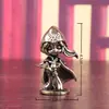 Atirador de Gelo de Latão Puro Figura Ashe Lol Boneca Criativa Decoração Retrô Ornamento de Artesanato Pet de Chá de Mesa