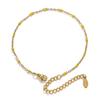 Pulsera de gota de aceite transfronteriza diseño nicho ins acero inoxidable esmalte cadena cruzada joyería europea y americana pulsera de cuentas