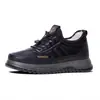 Zapatos de algodón para hombre, zapatos de tela de Beijing de invierno para hombre, forrados con vellón, gruesos, cálidos, suela gruesa, antideslizantes, deportivos, para papá, para personas de mediana edad y mayores.