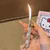 Isqueiro Inflável Personalizado para Mulheres para Todas as Plataformas, Presente Criativo para Melhor Amiga ou Namorada, Corrente de Suspensão Exquisite