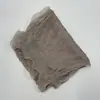 Nuevo Pañuelo para la Cabeza de Seda Brillante Arrugado Estilo Transfronterizo, Bufanda Larga Arrugada, Bufanda Transpirable de Color Sólido, Chal Versátil de Protección Solar