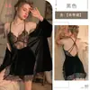Camisón sexy de tirantes terciopelo dorado francés encaje ropa de estar por casa conjunto de bata sexy sin espalda camisón 1946
