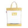 Bolsa tutorial portátil bolsa de classificação de assunto para estudantes bolsa de livro de grande capacidade botão de pressão bolsa de maquiagem impressão de saco de arquivo transparente