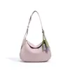 Bolso de Hombro de Diseño de Nicho de Moda Personalizado de Principios de Primavera, Bolso Cruzado de Lujo Ligero de Gama Alta, Colgador Exquisito, Bolso de Piel Genuina para Mujer