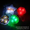 Insignia de resina acrílica con logo personalizado, regalo con luz LED, etiqueta de nombre para fans de conciertos de celebridades, broche