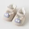 Zapatos para caminar para bebé para primavera, otoño y verano 2026, nuevos y lindos zapatos antideslizantes de suela blanda con diseño de animal para niños pequeños, zapatos de interior para niños y niñas