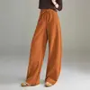 Pantalones de pierna ancha curvados, modernos y elegantes para mujer, nuevo modelo otoño/invierno 2026, de cintura alta, adelgazantes, fluidos, estilo banana casual para deporte