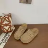 Mocasines retro sin espalda para mujer, otoño 2026, zapatillas casuales tipo Birkenstock de suela blanda para ir al trabajo fácilmente