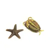 Adornos de Escritorio de Estrella de Mar Sólida Chapada en Latón de Venta Caliente Transfronteriza, Artesanías de Trilobites y Creaciones Culturales