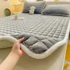 Cojín de Colchón de Terciopelo de Leche de Invierno Sábanas de Cama de Terciopelo para el Hogar Colchón de Dormitorio para Estudiante Cama Individual Colchón de Dormitorio de Estudiante
