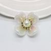 Kwai Sha novo diamante flor resina acessórios furo sapatos fivela diy acessórios sapatos flor acessórios acessórios para o cabelo atacado