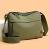 Exportação por Atacado de Bolsas Femininas, Bolsas Lisas Feitas Sob Medida com Impressão de Logo, Bolsas Transversais com Múltiplos Compartimentos, Bolsas de Ombro de Grande Capacidade para o Dia a Dia