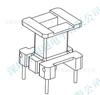 EE13 esqueleto YC-EI-1326 esqueleto, Transformador 2+2P, bobina de inductancia, fabricante de esqueletos