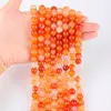 Lu Ágata Cor Primária Natural Contas Soltas Pulseira Trançada DIY Feita à Mão Pulseira com Contas de Cristal Redondas Acessórios Material