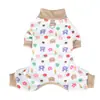 Ropa para perro cuello alto cuatro patas de terciopelo otoño e invierno base cálida teddy linda ropa para mascotas fábrica venta al por mayor