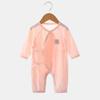 Pijama de verano para recién nacidos, de algodón puro, con aire acondicionado, para escalada, para niños y niñas.