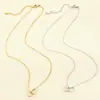 Collar Sencillo, Versátil, de Gama Alta, Doble Corazón para Mujer que No se Desvanece, Cadena de Clavícula de Moda, Dulce y Fresca, Venta Directa de Fábrica