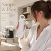 Botella de agua aislada linda y elegante, perfecta para la escuela, un nuevo diseño para niñas, y una taza portátil de acero inoxidable para uso en exteriores
