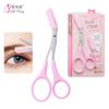 Peine para Cejas Tijeras Portátiles Combinación para Recortar Cejas Cuchilla para Afeitar Cejas Recorte de Cejas Anti-Rayaduras Tijeras Portátiles para Cejas Doble Propósito Principiantes