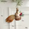 Colgante Creativo de Ardilla de Espuma de Dibujos Animados Nuevo Producto Transfronterizo Decoración de Árbol de Navidad Adorno de Muñeco Pequeño para Escritorio