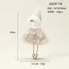 Producto Nuevo Más Vendido Transfronterizo Muñeca Ángel Colgante de Felpa Decoración de Árbol de Navidad Niña Pequeña
