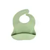 Babador de Silicone para Bebê Babador de Alimentação para Bebê 3D Impermeável Super Macio Bolso para Comida Crianças Crianças Tamanho Grande Babador de Saliva