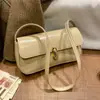 Bolso Tipo Baguette Trendy Estilo Francés Modelo Nuevo 2026 con Hebilla de Cierre, Bolso de Hombro Retro a la Moda, Elegante Bolso de Mano de un Solo Hombro