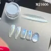 Platino Belleza Arte de Uñas Polvo Ojo de Gato Alta Calidad Reflejo de Luz Polvo Espejo Iridiscente Polvo Brillantina para Uñas Portátil Fabricante de Uñas Venta al por Mayor