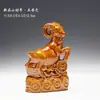 Adornos de cabra de cerámica Tang Sancai para el Año de la Cabra, para traer riqueza y mejorar el palacio Kun, decoración del hogar, regalo de inauguración, artículo de artesanía