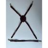 Delantal de Estilo Nuevo con Correas para el Cuello, Correas Cruzadas en Forma de X para los Hombros, Accesorios para Delantales, Accesorios de Correa para el Hombro de Cuero de PU
