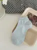 Calcetines Blancos para Mujer, Calcetines Cortos, Calcetines Finos de Algodón de Verano, Estilo Primavera y Otoño, Estilo Lindo Japonés, Calcetines Cortos de Otoño para Niñas