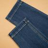 Jeans Feminino Vintage Retro com Stretch em Quatro Direções, Tie-Dye Lavado, Bolsos Traseiros Bordados, Calças Cigarrete Modeladoras e que Alongam a Figura