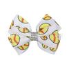 Haochuan 516 Scallion Powder Brilhante Arco Infantil Grampo de Cabelo Europeu e Americano Rugby Futebol Esportes Estilo Menina Liu Haihai
