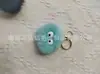 Chaveiro Pingente Bola de Pelo Pequena de Imitação de Pelo de Coelho Rex Ins Celebridade da Internet Pelúcia Bola de Carvão Pequena Pingente de Bolsa Chaveiro