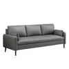 Sofá nórdico para sala de estar, área de lounge de apartamento pequeno, design simples para moradia alugada, quarto de apartamento, loja de roupas, preguiçoso de dois lugares