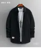 100% Algodón Primavera y Otoño Algodón Holgada Camisa de Hombre Manga Larga Casual de Negocios Versátil Bonita Camisa Top