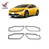 Adequado para Toyota 23 Prius modificado interior porta tigela interior porta maçaneta decoração Prius60 série alça moldura brilhante