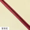 Borde para Qipao, Tira de ribete elástico para Hanfu de 1 cm, Sin planchar, Cinta de ribete decorativa colorida con 60% de descuento