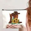 Bolsa de Cosméticos de Moda Transfronteriza Bolsa de Almacenamiento Bolsa de Almacenamiento de Maquillaje para el Hogar de Lona Amazon Joyería