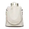 Mochila para estudiantes transfronterizos para niñas, mochila de viaje de color sólido de alta gama, mochila estudiantil simple de nuevo estilo coreano