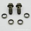 Tubo de aceite para freno de disco de 10 mm Tornillo de paso de aceite apto para ATV de 50cc-250cc vehículo todoterreno go-kart pocket bike